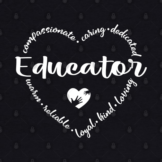 Educator Heart by HeroGifts